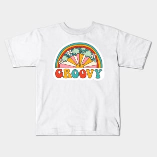 Groovy sun Kids T-Shirt